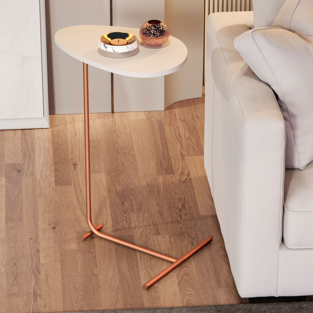 Mesa De Apoio Orgânica Alamanda Jb Móveis