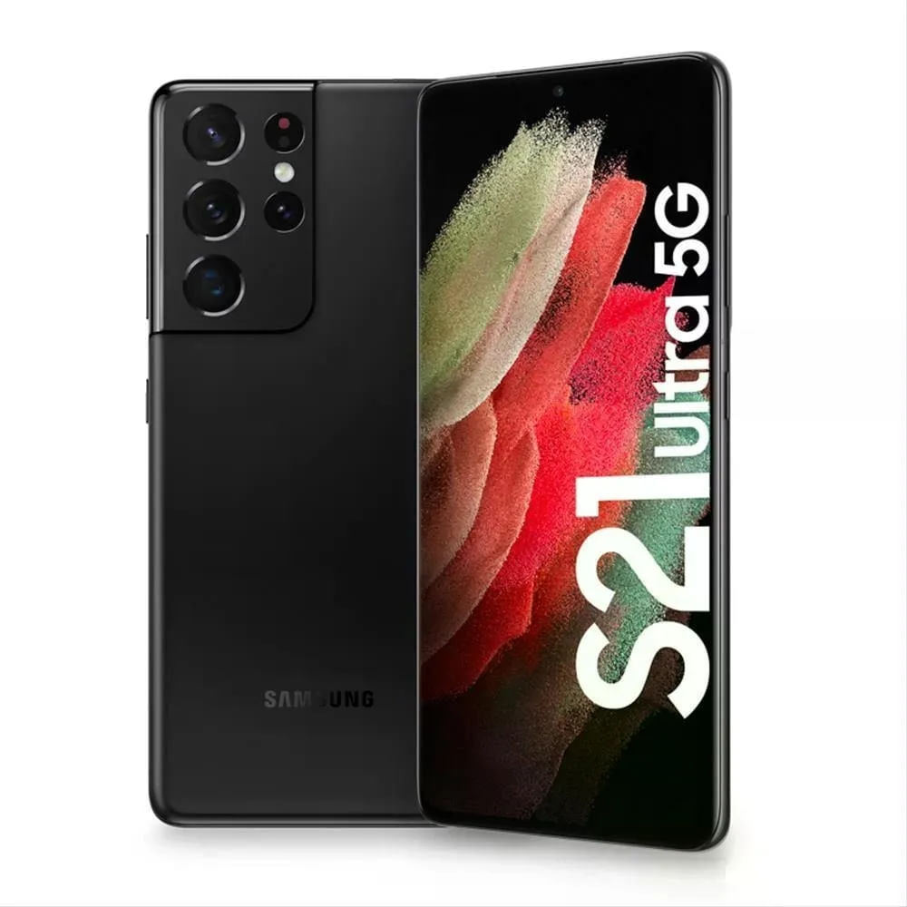 Usado: Samsung S21 Ultra 512 Gb Preto - Muito Bom