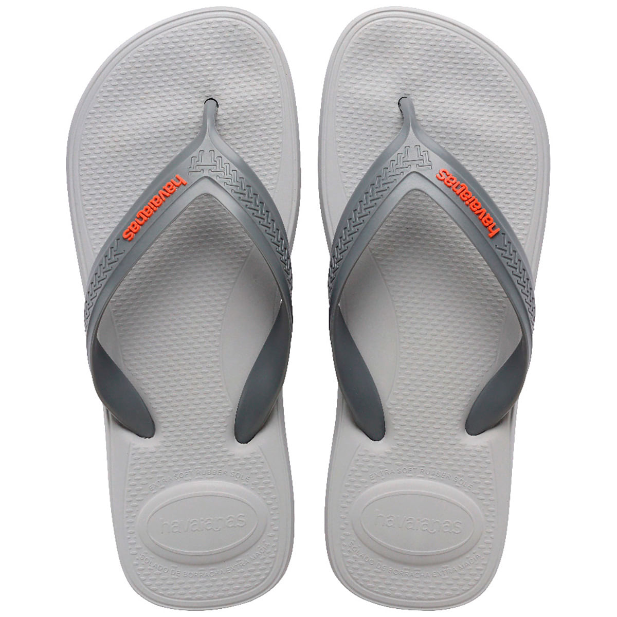 Chinelo Havaianas Top Max Comfort Cinza