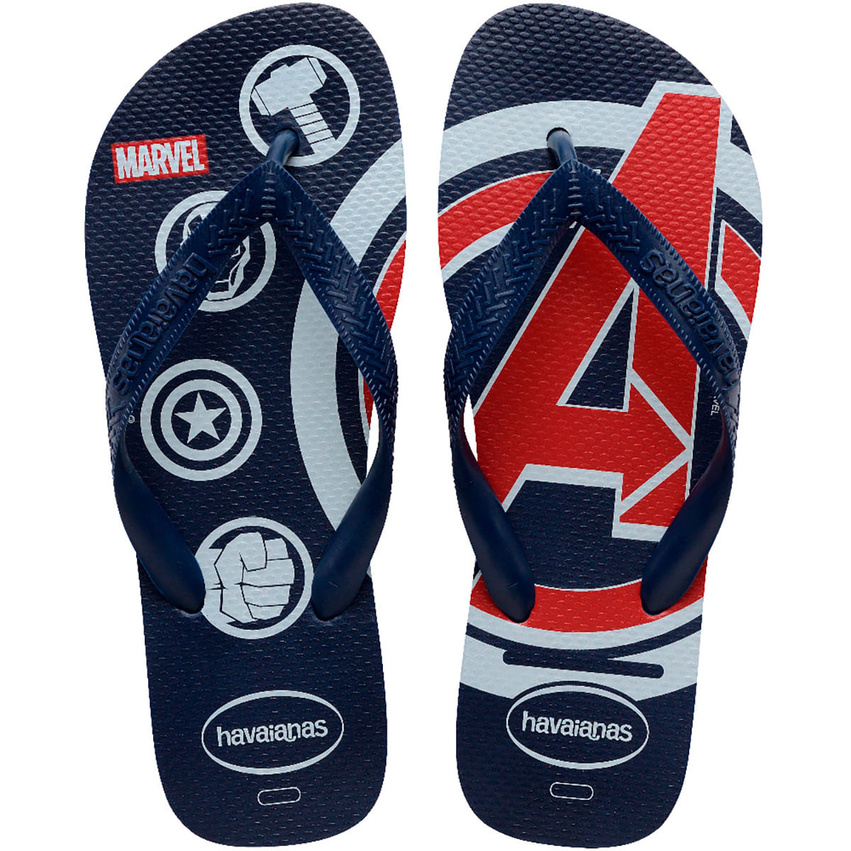 Chinelo Havaianas Top Marvel Logomania