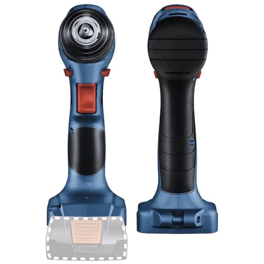 Parafusadeira De Impacto 65nm Brushless Com 2 Baterias 2,0ah Carregador E Kit Brocas 15 Peças Bosch - imagem 2
