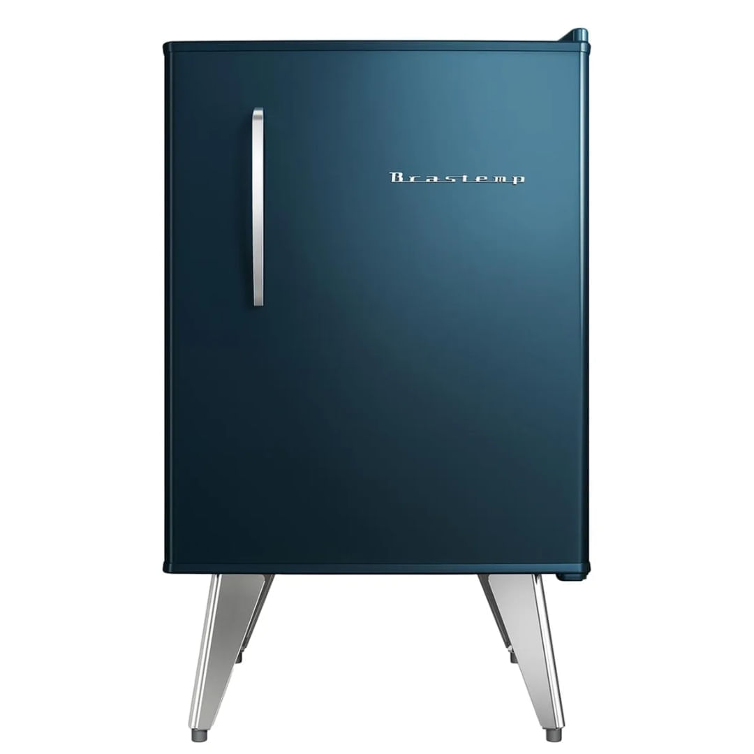 Frigobar Brastemp Bra08mz Retrô 76 Litros Azul