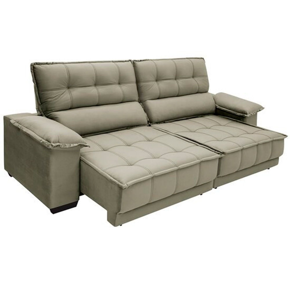 Sofá Reclinável E Retrátil 2,30m Terraza Linoforte