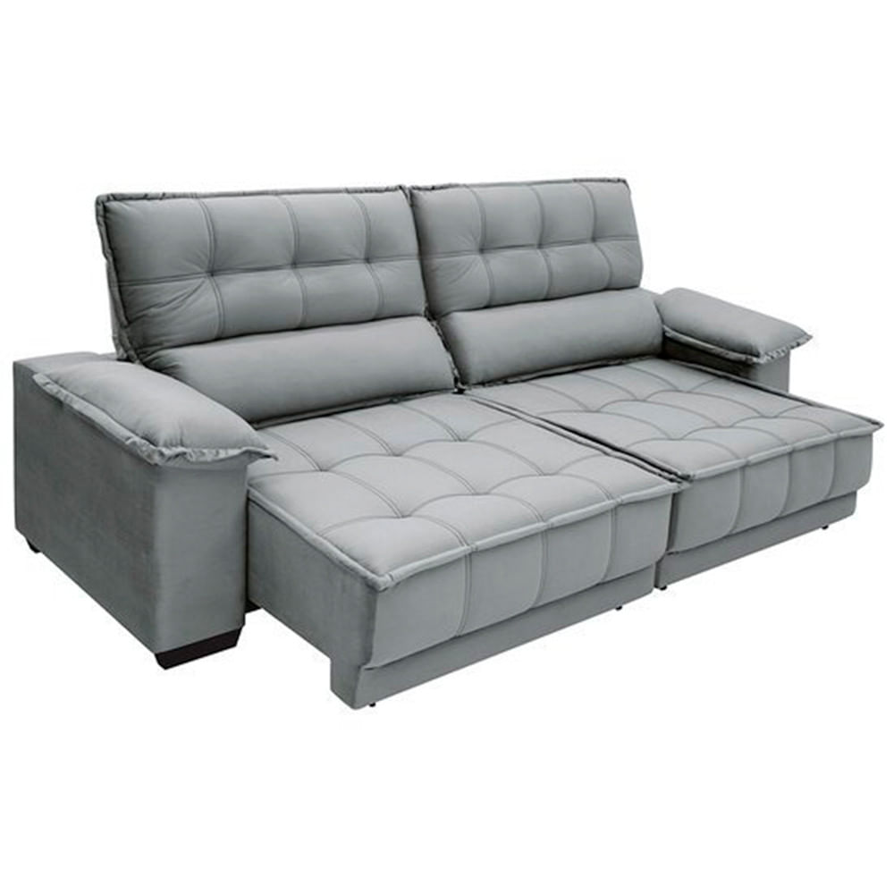 Sofá Reclinável E Retrátil 2,30m Terraza Linoforte