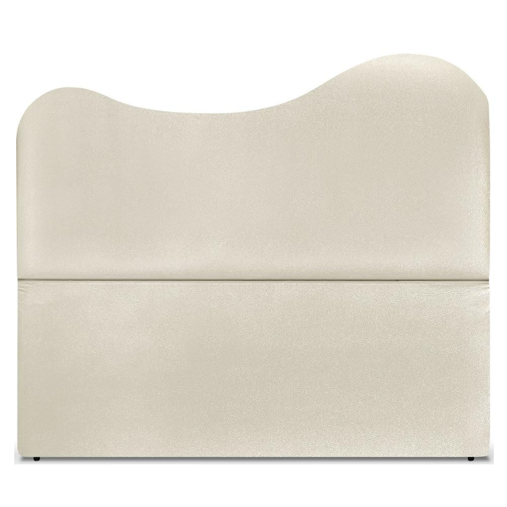 Cabeceira Casal 140 Cm Com Frame Selena Corino Bege Artte