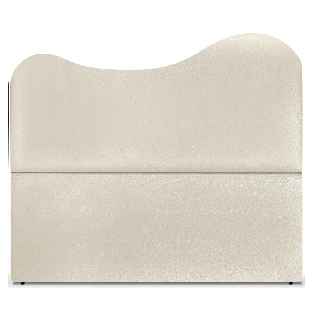 Cabeceira Queen 160 Cm Com Frame Selena Corino Bege Artte