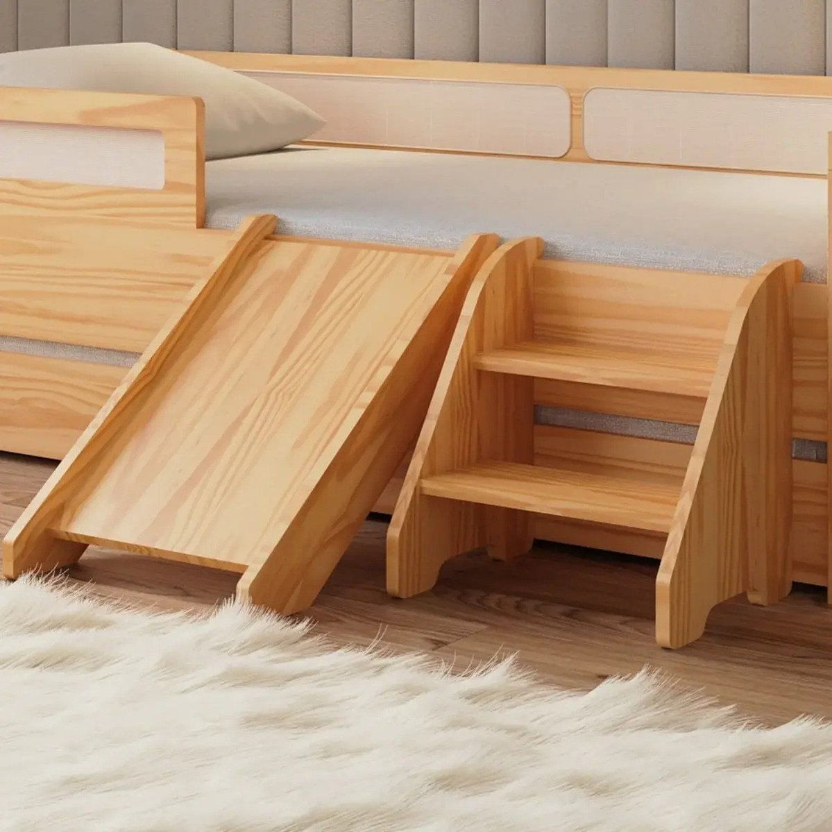 Kit Escada E Escorregador Divertidamente Nature