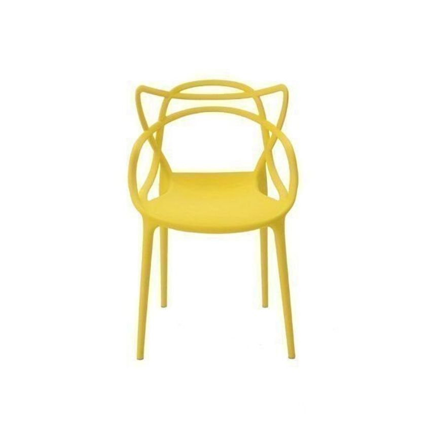 Kit 6 Cadeiras Allegra Rivatti Amarelo - imagem 5
