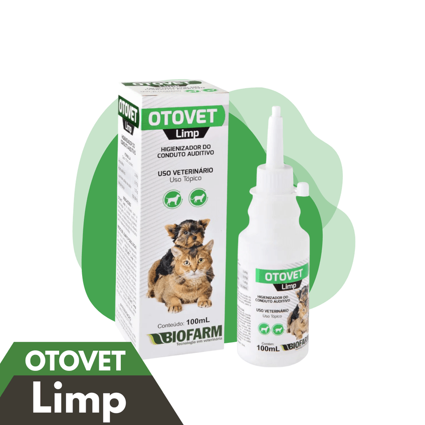 Otovet Limp Solução Higienica Cães E Gatos 100ml Biofarm - imagem 2