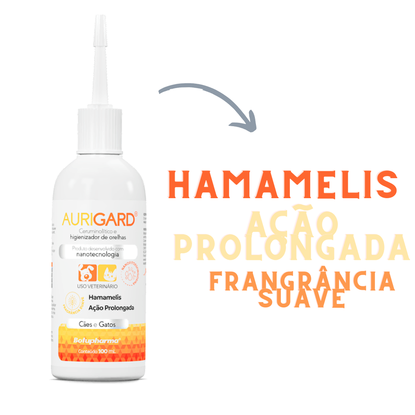 Aurigard Higienizador De Orelhas Cães Gatos Botupharma 100ml - imagem 3