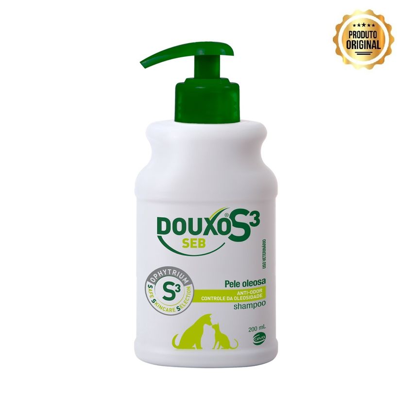 Shampoo Douxo S3 Seb Ceva Para Cães E Gatos 200ml - imagem 2