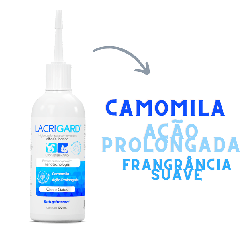 Lacrigard Higienizador Olhos E Focinho Cães Botupharma100ml - imagem 3