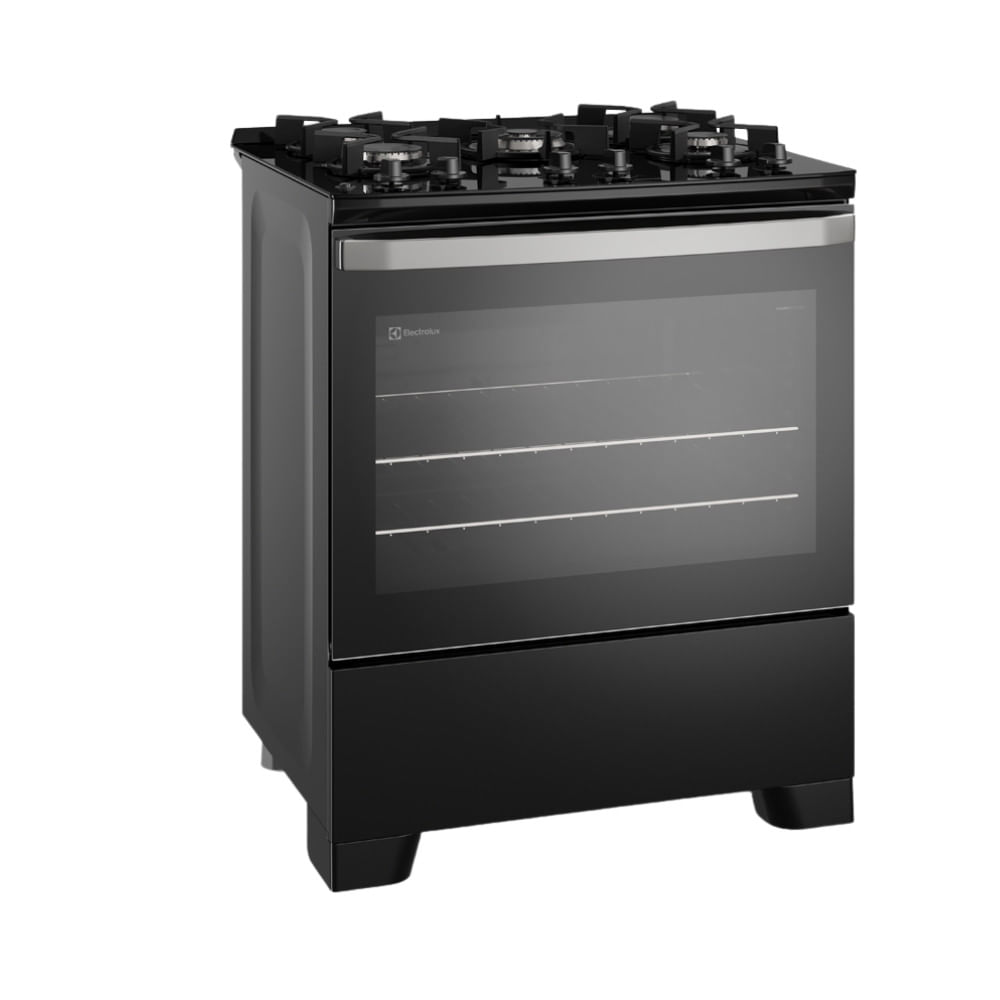 Fogão 5 Bocas Electrolux Fe5gb Mesa De Vidro