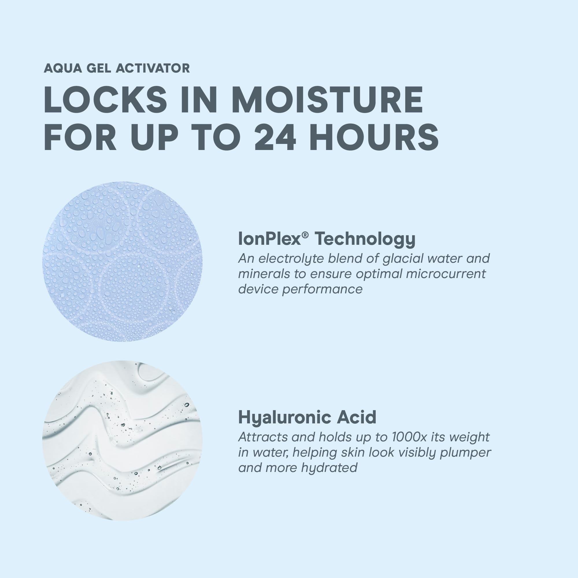 Ativador De Gel Condutor Nuface Aqua Gel Para Microcorrente
