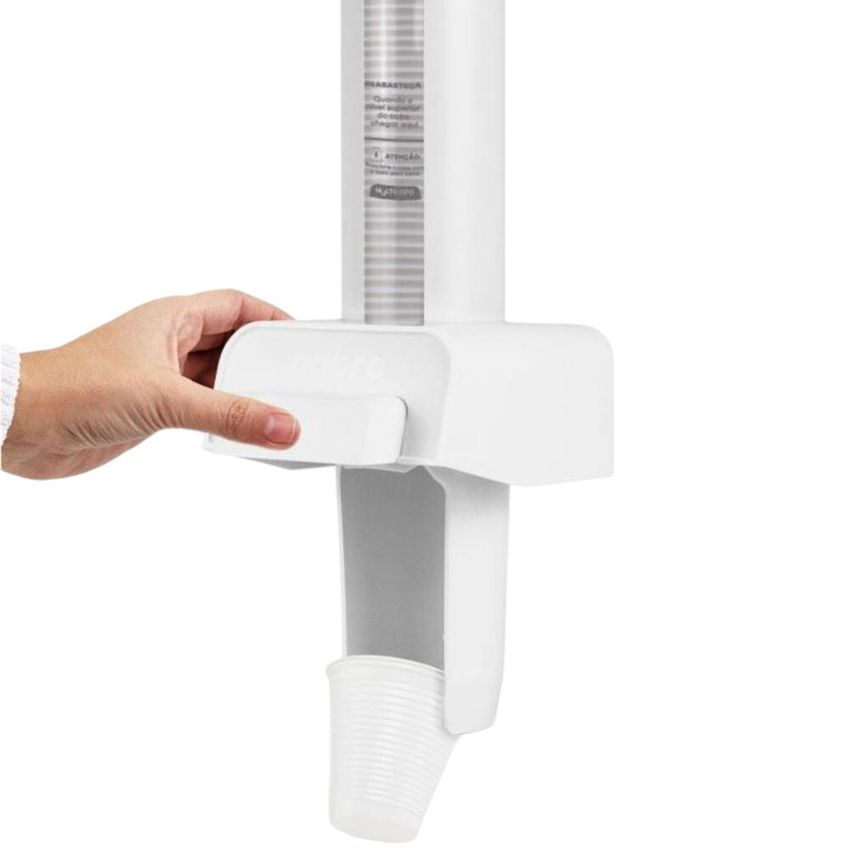 Dispenser Poupador De Copos 150 A 200ml Branco Multicopo - Nobre - imagem 3