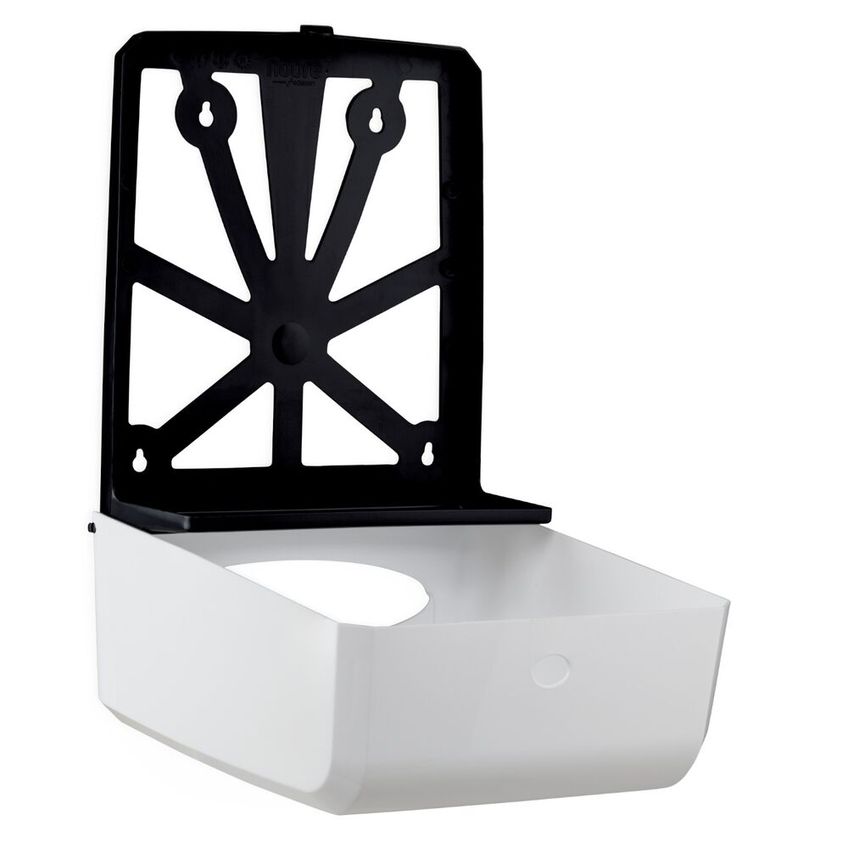 Dispenser Para Toalha 1/3d Preto E Branco New Classic - Nobre - imagem 3