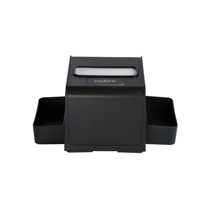 Dispenser Para Guardanapo Interfolhado Com Porta-Sachê Preto - Nobre - imagem 4
