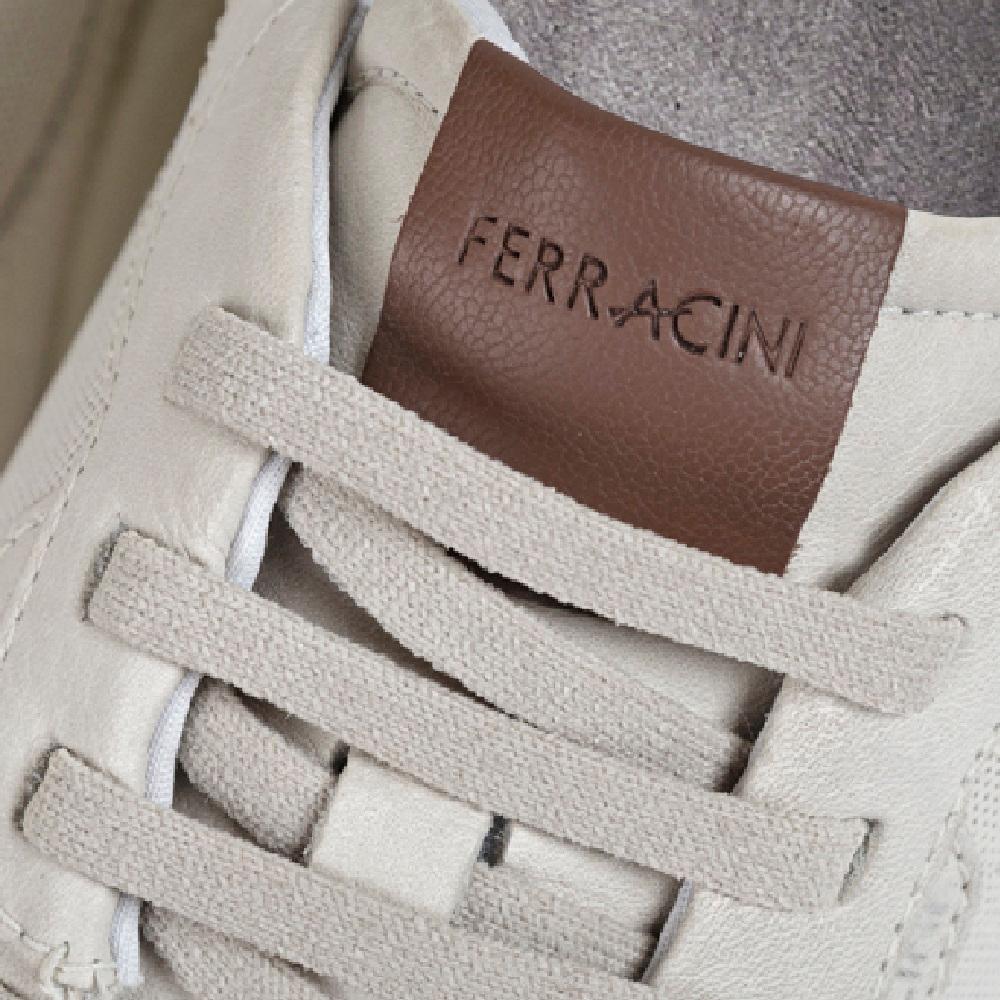 Sapatenis Ferracini Speed Couro Ref 8352-730b Branco Off 40