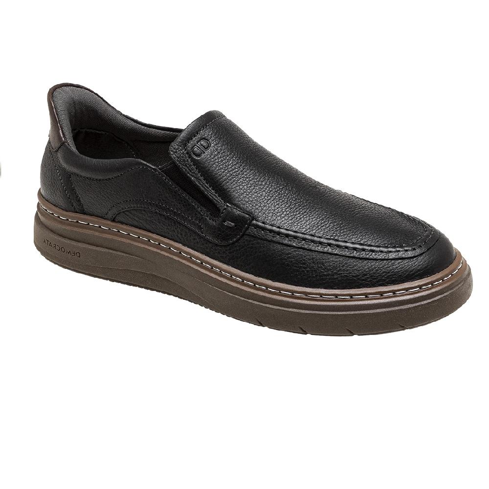 Sapato Democrata Grid Calce Facil Ref 240003-1 Preto 43