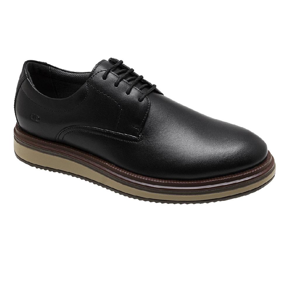 Sapato Democrata Durant Couro Ref 596101-1 Preto 38