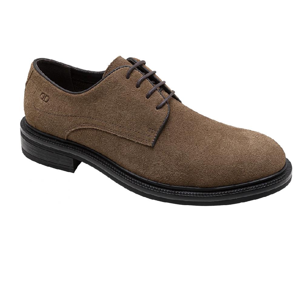 Sapato Democrata Doha Couro Ref 597101-3 Marrom 39