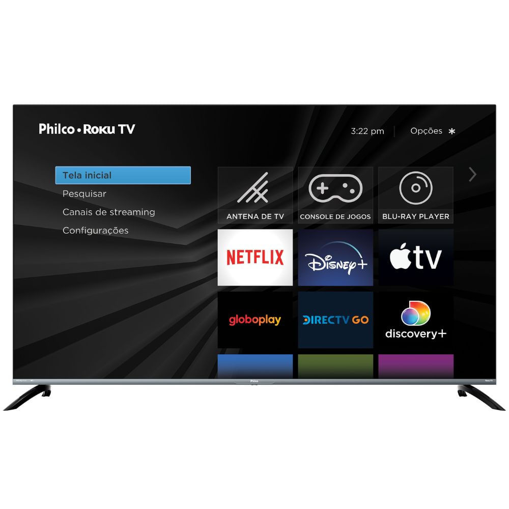 Smart Tv Philco 58 Polegadas 4k Led G70r2csgbl