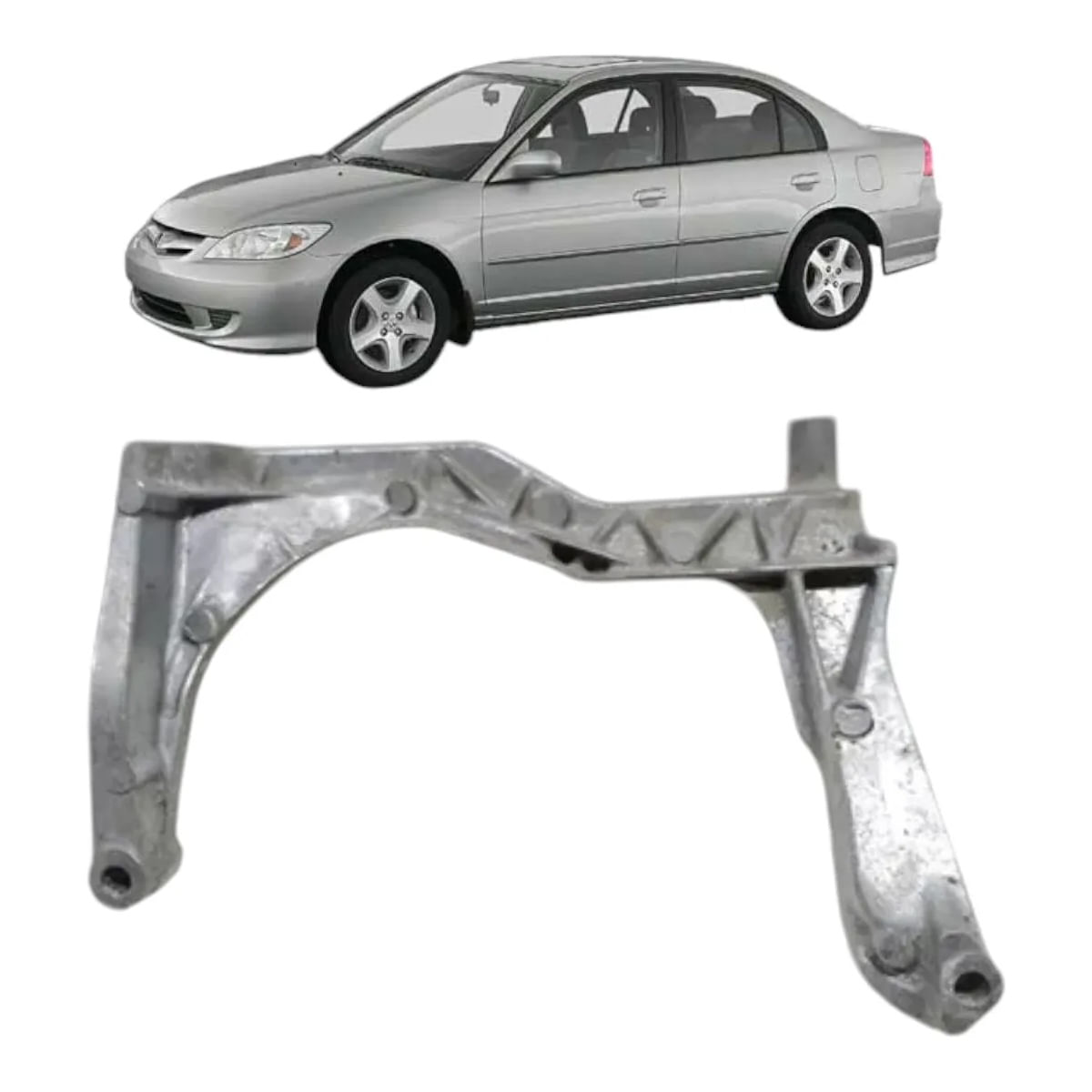 Suporte Inferior Câmbio Civic 1.7 Aut 2001 A2007 Plmat - Carrefour