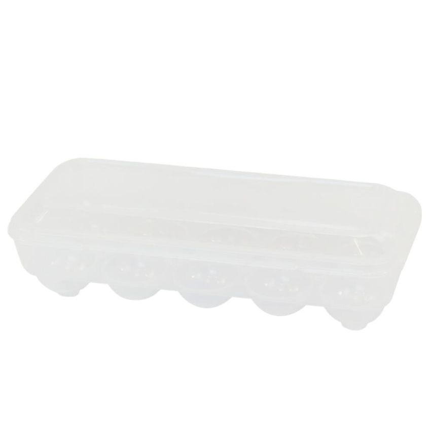 Organizador Para Ovos De Plástico Com Tampa Para 10 Ovos Geladeira - imagem 2