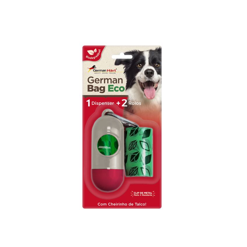 Dispenser E Refil Cata Caca Bio Folhas - Germanhart - imagem 3