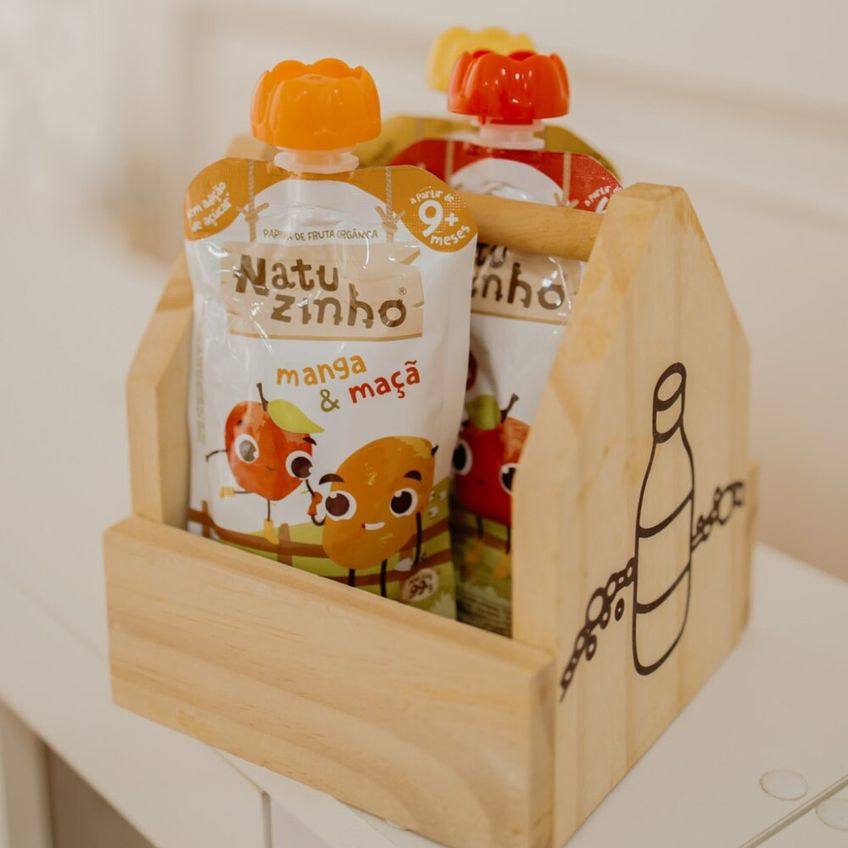 Papinha De Fruta Orgânica Natuzinho Manga E Maçã 100g – Sem Conservantes - imagem 4