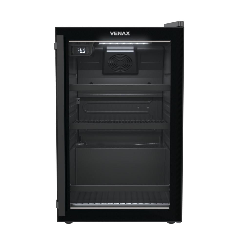 Geladeira/refrigerador 82 Litros 1 Porta Preto Top Light-in - Venax - 220v