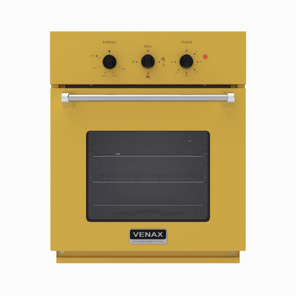 Forno 50l de Embutir Venax Amarelo - Gás - Arena G Iii - 110v - Areg50g3