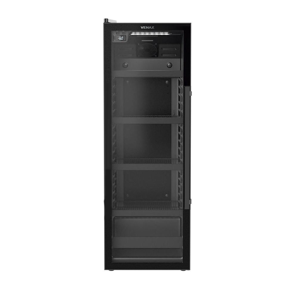 Geladeira/refrigerador 209 Litros 1 Porta Preto Top Light-in Invertida - Venax - 220v