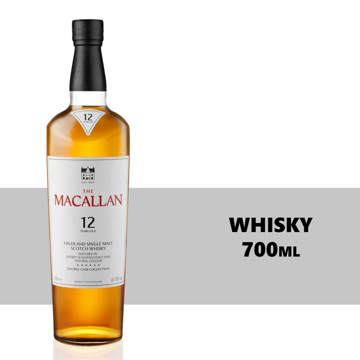 Whisky Escocês Macallan Double Cask 12 Anos 700ml - Carrefour