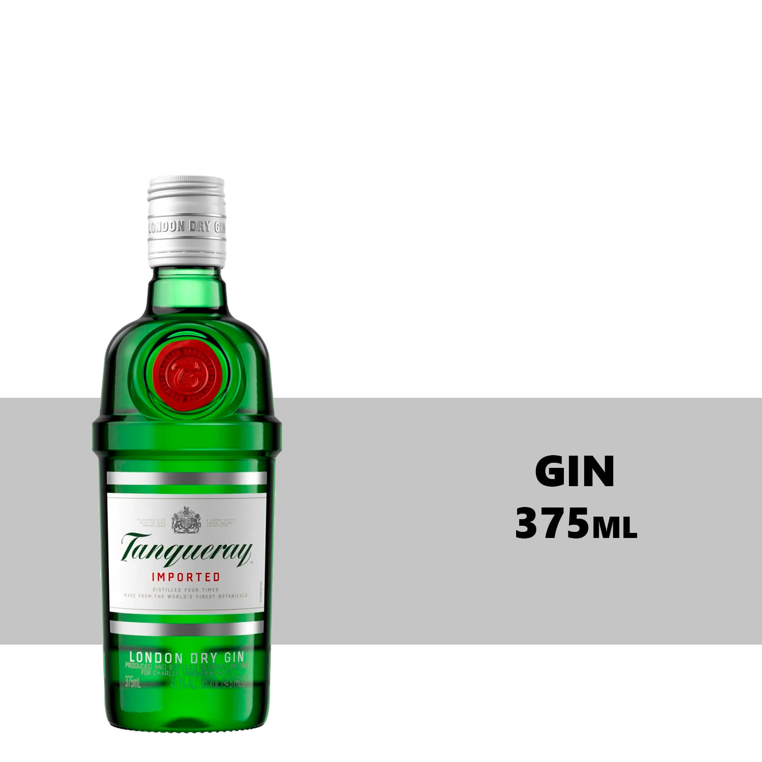 Gin Tanqueray London Dry Garrafa 375ml - Carrefour