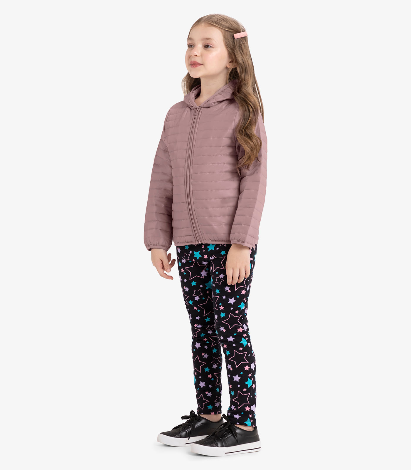 Legging Infantil Estampada Rovi Kids Preto 14