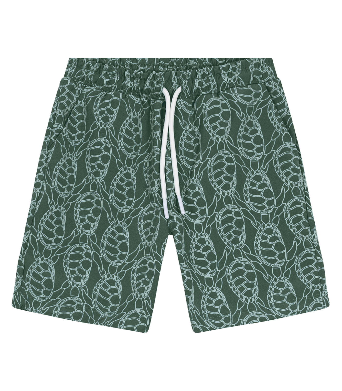 Bermuda Infantil Em Microfibra Trick Nick Verde 10