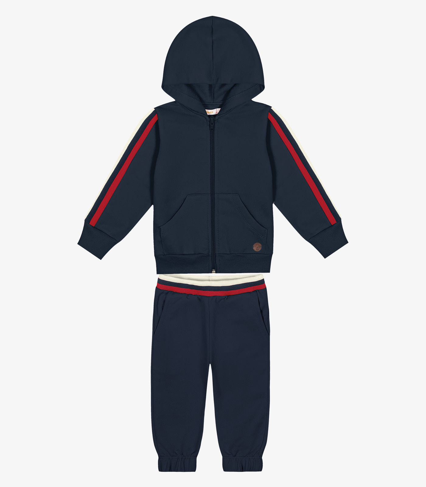 Conjunto Infantil Jaqueta Com Calça Trick Nick Azul 1