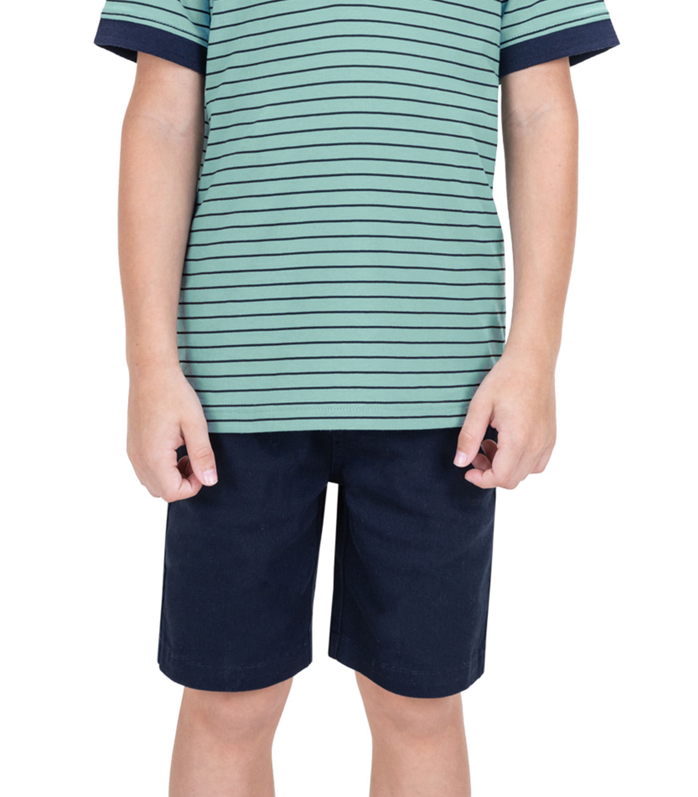 Bermuda Infantil Menino Trick Nick Azul 8