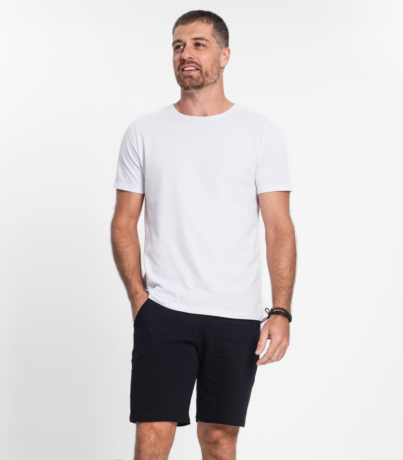 Bermuda Moletom Masculina Select Preto P