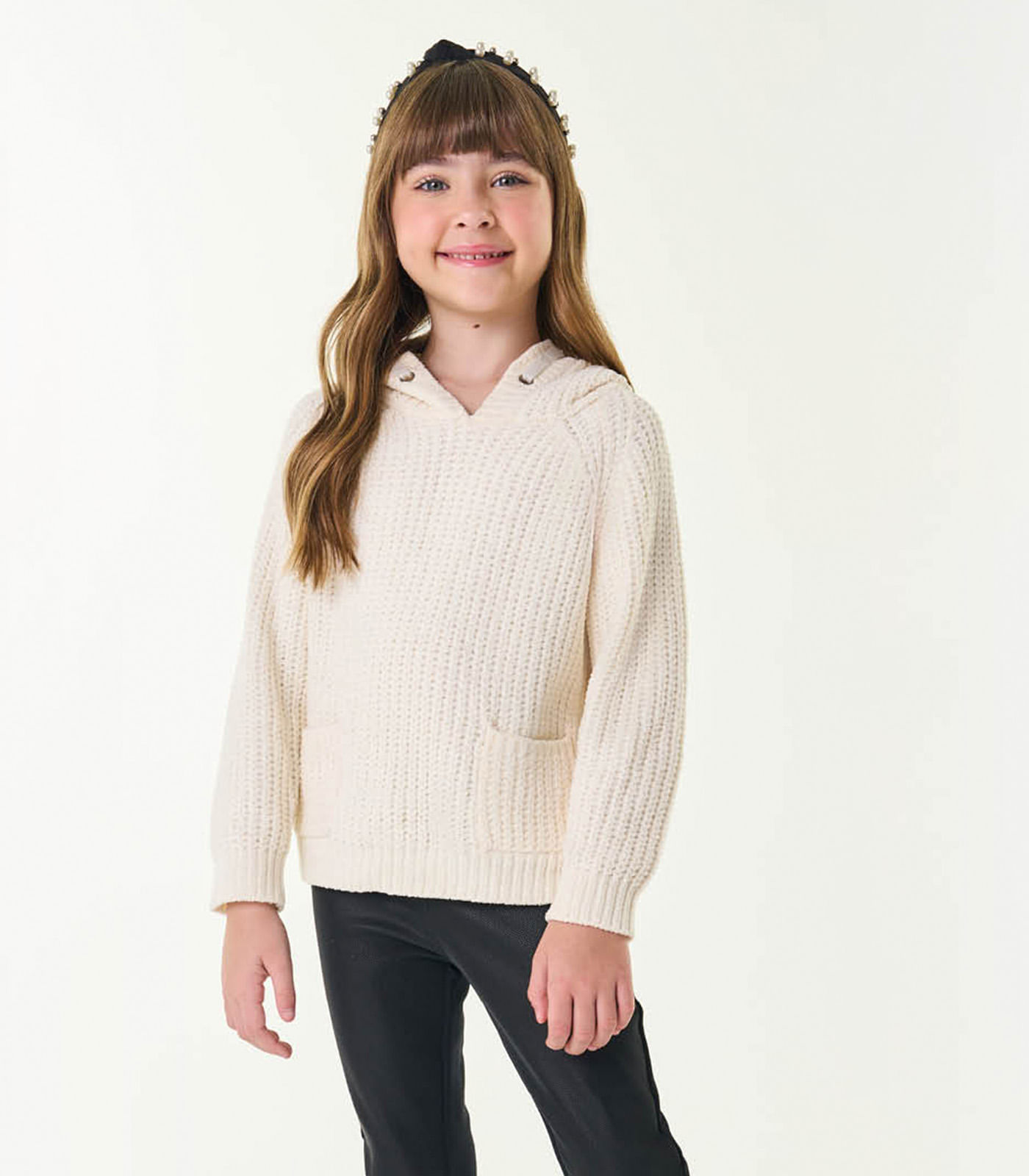 Sueter Tricot Infantil Trick Nick Bege 4