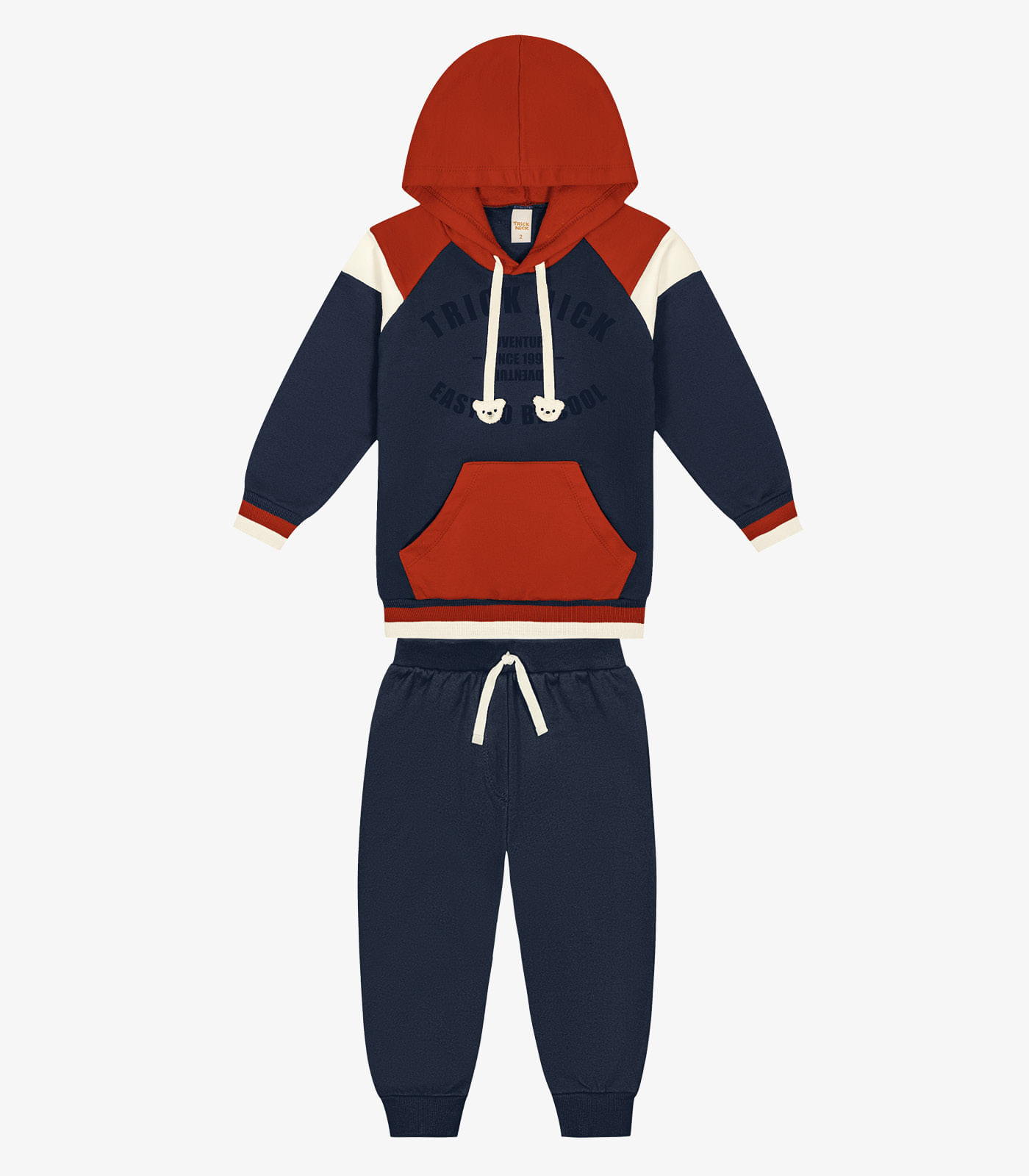 Conjunto Infantil Masculino Trick Nick Azul P