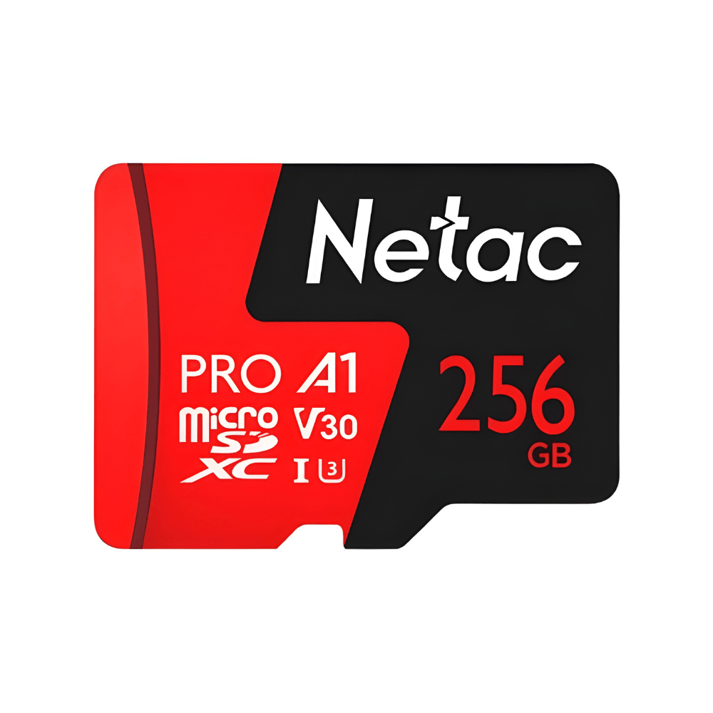 Cartão De Memória 256GB Netac P500 Extreme Pro Micro Sdxc Classe U3 C/Adaptador Sd V30 A1 - Nt02p500pro-2