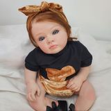 Boneca Bebê Reborn Menina Enxoval + Brinde