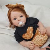 Bebê Reborn Fashionista Realista  48 cm
