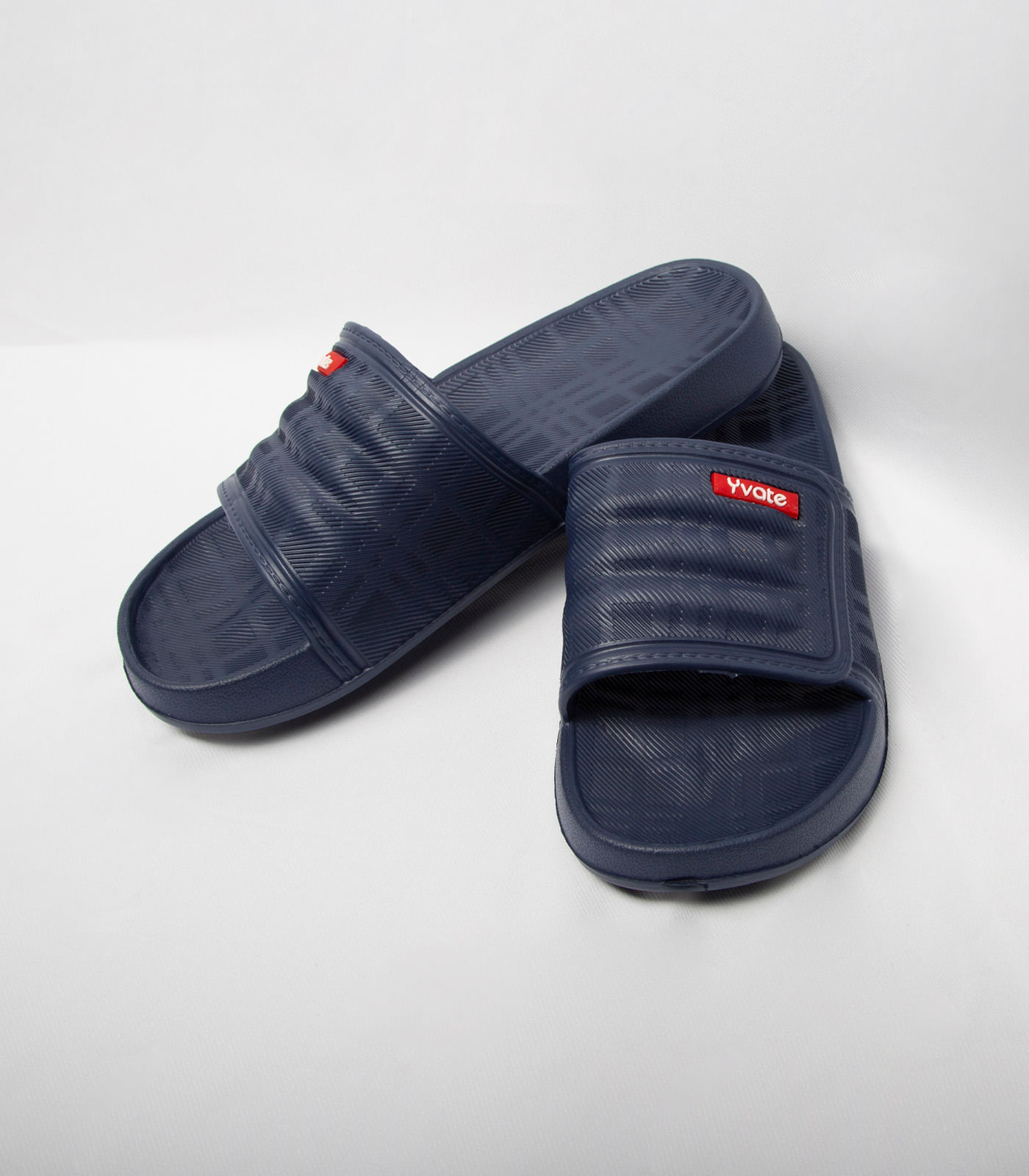 Chinelo Slide Masculino Yvate Azul 43