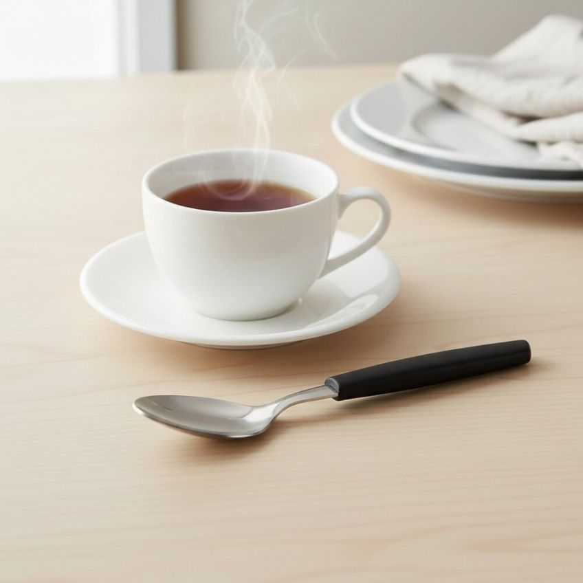 Jogo De Talheres 25 Peças Cabene Com Suporte De Gaveta Preto - imagem 3