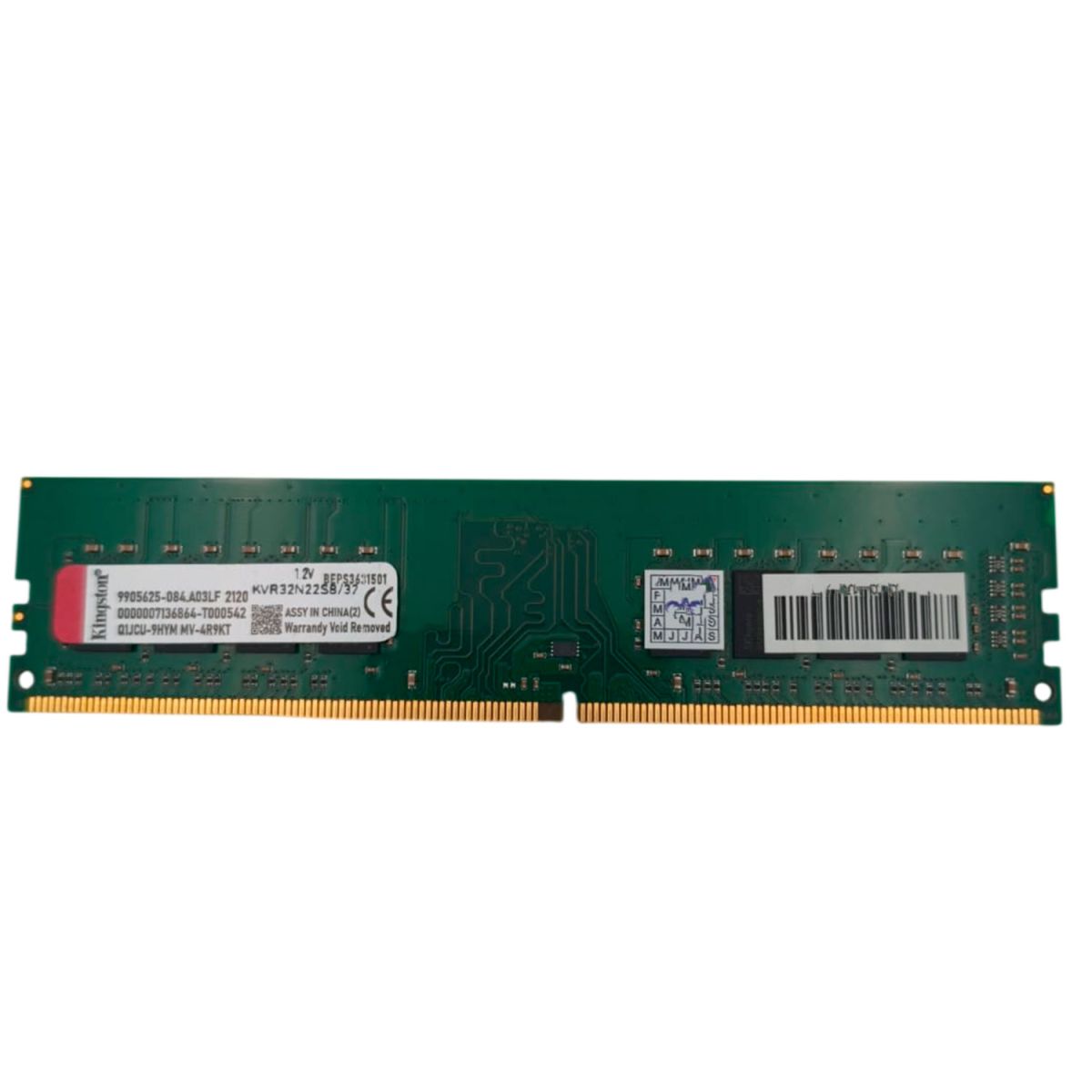Kingston DDR4-3200 PC4-25600 32GB×1枚 Memória Kingston 32GB (1x 32GB) DDR4, 3200MHz, PC4-25600, 1.2V