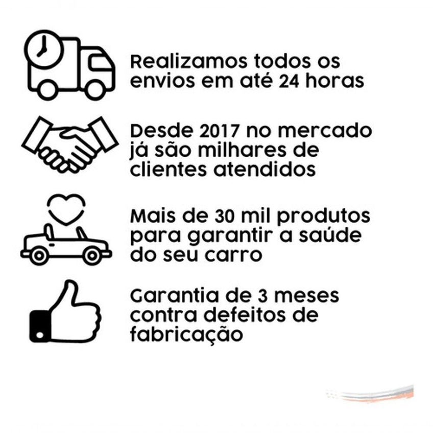 Amortecedor De Mola A Gás Do Porta Objeto Externo Par Amortecedores Ext Scania Linhas G E R Amortex - imagem 4
