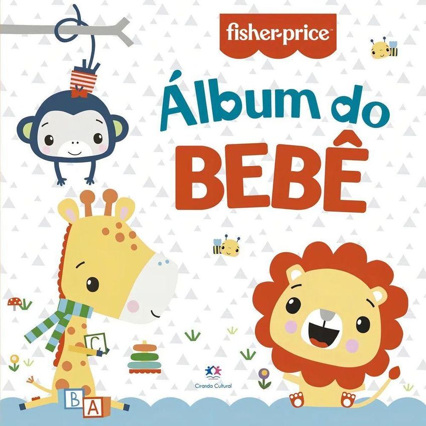 Álbum Do Bebê Fisher Price De Lígia Evangelista Capa Dura 1 Edição 2021 Ciranda Cultural - imagem 3
